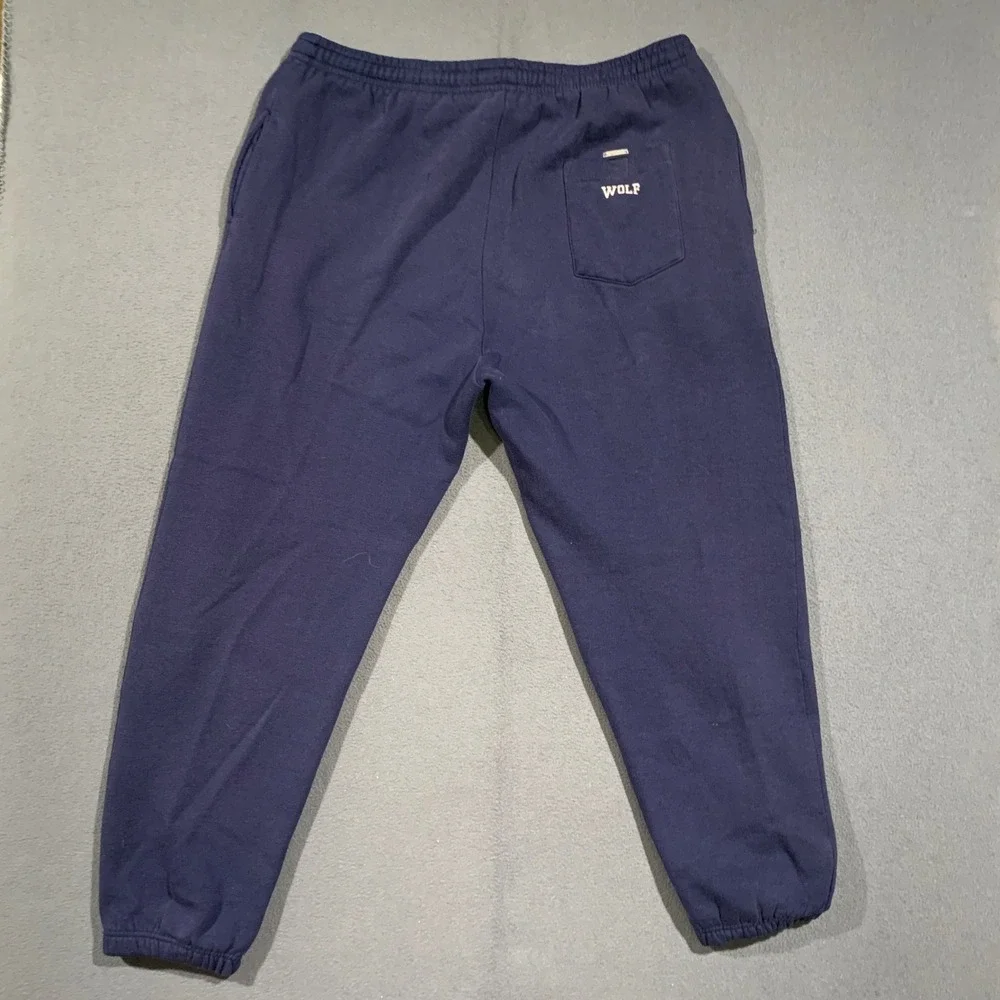 Wolf Athletic Notre Dame Sweatpants Men XL Navy Blue Joggers NCAA College Sport